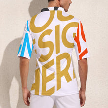 Cargar imagen en el visor de la galería, Camiseta de béisbol fútbol manga corta deportiva cuello en V secado rápido para hombre XT Personalizada con Impresión Completa de múltiples imágenes con Foto Logo Patrón Texto