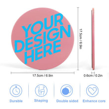 Cargar imagen en el visor de la galería, Discos deslizantes Core Sliders Dual Sided Rosado discos de ejercicio de doble cara YD2301003 Personalizado con Foto, Texto o Logo