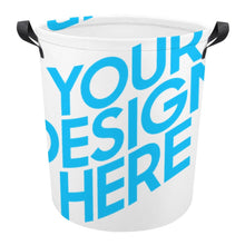 Cargar imagen en el visor de la galería, Cesto de Ropa Sucia con Diseño Personalizado Personalizada de Tus Imágenes o Nombres