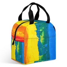 Cargar imagen en el visor de la galería, Bolsa de Almuerzo / Lonchera Térmica con Bolsillo Grande de Comida para Oficina Escuela para Mujer Hombre Niños XB0602049 Personalizada Impresion Completa de Múltiples Imágenes con Foto Logo Patrón Texto