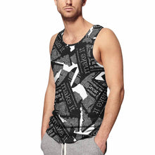 Cargar imagen en el visor de la galería, Tank Top Camiseta sin Manga para Hombre BK con Impresión Completa de una Imagen Personalizada con Foto Logo Patrón Texto