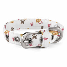 Cargar imagen en el visor de la galería, Collar para Mascota Regulable Ajustable Resistente con Cierre de Seguridad para Perro Gato Q025 Personalizado Impresion Completa de Una Imagen con Foto Logo Patrón Texto