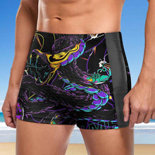 Cargar imagen en el visor de la galería, Pantalones Cortos de Playa / Bañador de Natación / Traje de Baño para Hombre DN003 Personalizados con Impresión Completa de una  imagen con Foto Logo Patrón Texto