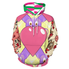 Cargar imagen en el visor de la galería, Sudadera Casual con Capucha de Capa Doble Bolsillo Canguro Talla Grande Unisex para Mujer Hombre FS0816145 Personalizada Impresion Completa de Múltiples Imágenes con Foto Logo Patrón Texto