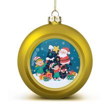 Cargar imagen en el visor de la galería, Bola Navideña de Decoracion Bola de Adorno de Navidad de PC de Plástico JJ0525029 Personalizada Impresion Completa de Una Imagen con Foto Logotipo Patrón Texto