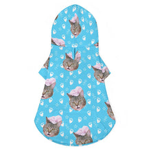 Cargar imagen en el visor de la galería, Sudadera con Estampado Completo de Mascotas para Perro Gato CW1502022 Personalizada de Una Imagen con Foto Logo Patrón Texto