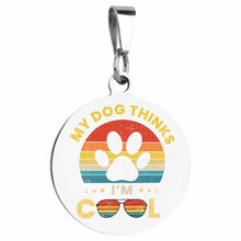 Cargar imagen en el visor de la galería, Tarjeta de Identificación para Perro Gato / Placa Etiqueta de Mascota CW1501014 Personalizada Impresion Completa de Dos Imágenes con Foto Logo Patrón Texto