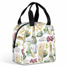Cargar imagen en el visor de la galería, Bolsa de Almuerzo / Bolsa Térmica con Bolsillo para Exteriores Picnic Colegio Trabajo XB0602048 Personalizada Impresion Completa de Una Imagen con Foto Logo Patrón Texto