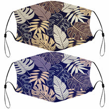 Cargar imagen en el visor de la galería, Mascarilla Reutilizable Lavable Antipolvo Higiénica Ajustable con Filtro para Adultos Mujer Hombre JJ0521193 Personalizada Impresion Completa de 2 Imágenes Diferentes con Foto Logo Patrón Texto