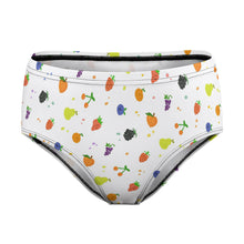 Cargar imagen en el visor de la galería, Braga / Ropa Interior Clásica Regular de Cintura Media para Mujer NZ208 Personalizada con Impresión Completa de una imagen con Foto Logo Patrón Texto