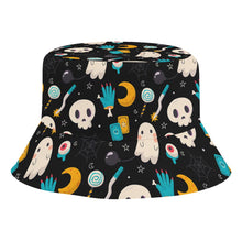 Cargar imagen en el visor de la galería, Sombrero de Cubo / Pescador Infantil con Correa Estampado para Sol Playa Verano al Aire Libre para Niños Niñas YT1205072 Personalizado Impresion Completa de Una Imagen con Foto Logo Patrón Texto