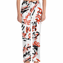 Cargar imagen en el visor de la galería, Pantalones de Pijama para Mujer / Pantalón de Pijama Largo Elástico Suave Ligero para Estar en Casa EEP Personalizados Impresion Completa de Una Imagen con Foto Logo Patrón Texto