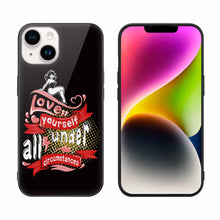 Cargar imagen en el visor de la galería, Carcasa / Funda de Vidrio para Apple iPhone 14 / 14 Plus / iPhone 14 Pro / 14 Pro Max para Mujer Hombre 3C0705127 Personalizada Impresion Completa de Una Imagen con Foto Logo Patrón Texto