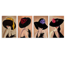 Cargar imagen en el visor de la galería, Cuadro Colgante 2:3 Vertical con Diseño Cuádruple de Múltiples Imágenes con Diseño Personalizado Personalizada de Tus Fotos o Nombres