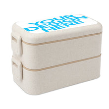Cargar imagen en el visor de la galería, Caja de Almuerzo con Diseño Personalizado Personalizada de Tus Fotos o Nombres Online