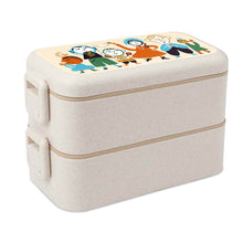 Cargar imagen en el visor de la galería, Caja de Almuerzo con Diseño Personalizado Personalizada de Tus Fotos o Nombres Online
