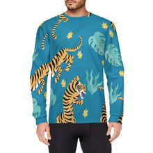 Cargar imagen en el visor de la galería, Maillot de Ciclismo Manga Larga / Camiseta Deportiva para Hombre SDS017 Personalizado con Impresión Completa de Múltiples Imágenes con Foto Logo Patrón Texto