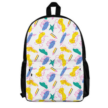 Cargar imagen en el visor de la galería, Mochila Grande Capacidad para Escuela Trabajo para Adultos Niños Estudiantes XB0604116 Personalizada Impresion Completa de Una Imagen con Foto Logo Patrón Texto