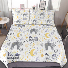 Cargar imagen en el visor de la galería, Juego de Cama de Tres Piezas JJ0527000 Personalizado con impresión completa con Foto Logo Patrón Texto