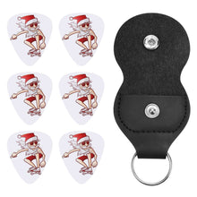 Cargar imagen en el visor de la galería, Púa de Guitarra Clásica Púa de Bass 6 Piezas JJ0530000 Personalizada Impresion Completa de Una Imagen con Foto Logo Patrón Texto