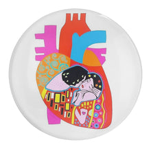 Cargar imagen en el visor de la galería, Imán de Cristal para Nevera (4 cm) con Diseño Personalizado Personalizada de Tus Textos o Fotos