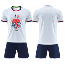 Cargar imagen en el visor de la galería, JG6319 Uniforme de Fútbol para Adultos con Diseño Personalizado Personalizada de Tus Nombres o Fotos