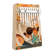 Cargar imagen en el visor de la galería, Piano de Pulgar Kalimba Teclas de Madera Marimba Instrumento Profesional JJ0530001 Personalizado Impresion Completa de Una Imagen con Foto Logo Patrón Texto