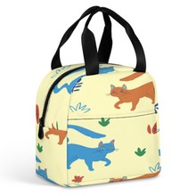 Cargar imagen en el visor de la galería, Bolsa de Almuerzo con Bolsillo / Bolso de Comida Térmico para Oficina Escuela Picnic XB0602048 Personalizada Impresion Completa de Múltiples Imágenes con Foto Logo Patrón Texto