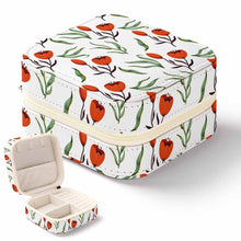 Cargar imagen en el visor de la galería, Joyero / Organizador de Joyas Pequeña para Anillos Tachuelas Collares Pulseras para Mujer JJ0531030 Personalizado con Impresión Completa de Una Imagen con Foto Texto Patrón