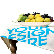 Cargar imagen en el visor de la galería, Manteles de lino para mesa Personalizadas con fotos logos patrón textos