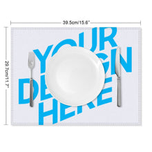Cargar imagen en el visor de la galería, Mantel de Cuero y Cartón con Impresión Digital de Diseño Personalizado con Tus Textos o Padrones