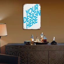 Cargar imagen en el visor de la galería, Pintura Colgante de Metal Vertical (con Óxido) con Impresión UV de GY0903088 Diseño Personalizado con Tus Fotos o Nombres