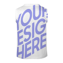 Cargar imagen en el visor de la galería, Chaleco de Baloncesto / Camiseta sin Mangas para hombre RK Personalizado con Impresión Completa de una sola imagen con Foto Logo Patrón Texto