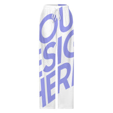 Cargar imagen en el visor de la galería, Pantalones de Pijama para Mujer / Pantalón de Pijama Largo Elástico Suave Ligero para Estar en Casa EEP Personalizados Impresion Completa de Una Imagen con Foto Logo Patrón Texto