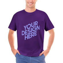 Cargar imagen en el visor de la galería, Camiseta 100% Algodón Manga Corta Casual Clásica para hombre FS0803015 con Impresión Delantera de Una Imagen con Foto Logo Patrón Texto