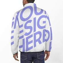 Cargar imagen en el visor de la galería, Sudadera Suelta sin Capucha con Botones Cuello Alzado Invierno para Hombre BAL Personalizada Impresion Completa de Una Imagen con Foto Logo Patrón Texto