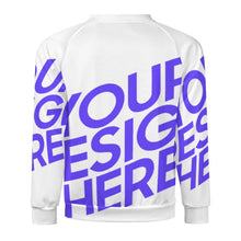 Cargar imagen en el visor de la galería, Sudadera de hombre A27H personalizado con patrón foto texto (impresión de imagen única)
