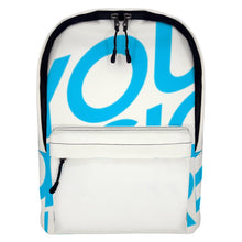 Cargar imagen en el visor de la galería, Mochila de Cuero con Diseño Personalizado de Tus Imágenes y Nombres