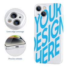 Cargar imagen en el visor de la galería, Funda para móvil iPhone 14 / 14 Plus / 14 Pro / 14 Pro Max personalizado con patrón foto texto
