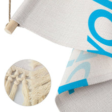 Cargar imagen en el visor de la galería, Pintura Colgante de Algodón y Lino con Impresión de Diseño Personalizado Personalizada con Tus Nombres o Imágenes Online