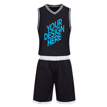 Cargar imagen en el visor de la galería, Jersey de Baloncesto para Niños de Poliéster Personalizado Personalizada con Foto, Texto o Logo