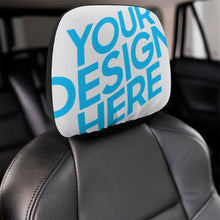 Cargar imagen en el visor de la galería, Funda para reposacabezas para asiento de coche funda de asiento delantero QC1104010 Personalizado Personalizada con Foto, Texto o Logo
