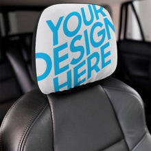 Cargar imagen en el visor de la galería, Funda para reposacabezas para asiento de coche funda de asiento delantero QC1104010 Personalizado Personalizada con Foto, Texto o Logo