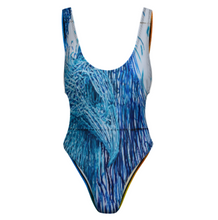 Cargar imagen en el visor de la galería, 2024 NUEVO traje de baño de una pieza con escote redondo para mujer personalizado con fotos patrón texto (Impresión de múltiples imágenes)