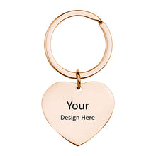 Cargar imagen en el visor de la galería, Llavero Redondo / Llavero de Hueso / Corazón / Gato / Estrella JJ0529156 Grabado Personalizado con Texto Nombre