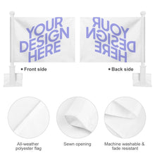 Cargar imagen en el visor de la galería, Bandera de Coche para Decoración / Bandera de Adorno para Autos Hogar Fiesta GY0904043 Personalizada Impresion Completa de Una Imagen con Foto Logo Patrón Texto