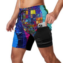 Cargar imagen en el visor de la galería, Bañadores de playa de secado rápido para hombre personalizados con fotos logo texto con estampado de imágenes múltiples, novedad de 2024