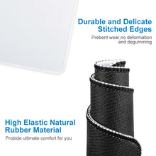 Cargar imagen en el visor de la galería, Alfombrilla de ratón para teclado grande borde de bloqueo Personalizado con Foto Texto o Logo