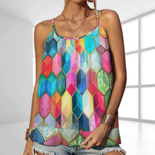 Cargar imagen en el visor de la galería, Camiseta sin Mangas para Mujer Cuello Redondo Tank Tops con Diseño NK Personalizada con Foto Texto o Logo con Múltiple Imágen