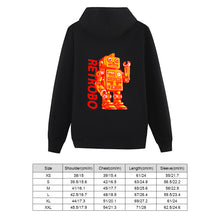 Cargar imagen en el visor de la galería, Sudadera de Algodón con Capucha y Bolsillo para Niños Niñas Adolescentes FS0816026 Personalizada con Impresión Trasera con Foto Logo Patrón Texto